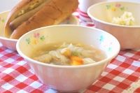 写真：ひよこ豆と野菜のスープ