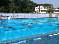 写真：水泳部練習風景1