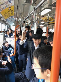 写真：バス車内の様子