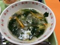 写真：野菜スープ