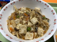 写真：豆腐とひき肉のあんかけ丼