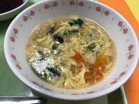 写真：五目卵スープ