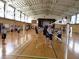 写真：バレーボールの様子1
