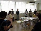 写真：7月6日消毒作業の様子1