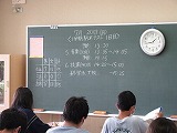 写真：定期考査初日の様子2