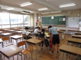 写真：1学期期末考査2日目の様子2