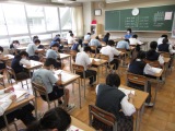 写真：1学期期末考査2日目の様子7