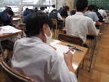 写真：1学期期末考査2日目の様子8