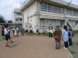 写真：「青空通り」草刈りの様子1