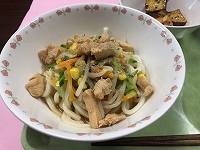 写真：冷やし胡麻だれうどん