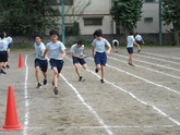 写真　運動会練習風景