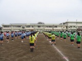 写真　1学年運動会練習