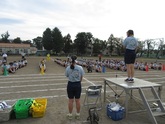 学年運動会　開会式