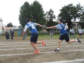 学年運動会　全員リレー