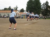 学年運動会　大縄跳び