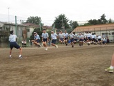 学年運動会　大縄跳び