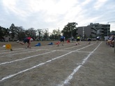 学年運動会　代表リレー