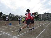 学年運動会　代表リレー