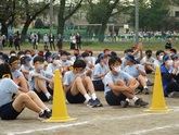 学年運動会　閉会式