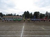 写真　1学年運動会　開会式