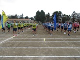 写真　1学年運動会　開会式