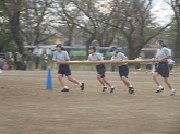 写真　1学年運動会　台風の目