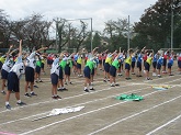 写真　1学年運動会　開会式