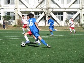 写真　部活動　大会　サッカー　都大会