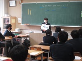 写真　英語スピーチ発表会