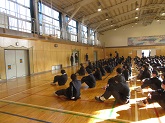 写真　学年集会