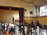 写真　学年集会
