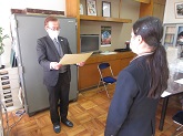 写真　税の作文標語コンテストの授賞式