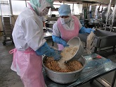 写真　給食　松風焼き