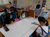 写真：話し合い