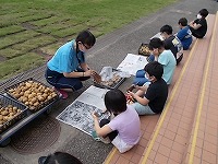 写真：けやき学級「算数の時間」