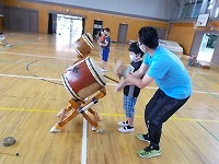 写真：ぶちあわせ太鼓　練習の様子2