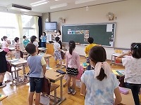 写真：外国語の授業の様子1