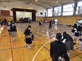 写真　入学式準備