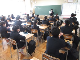 写真　1年生学活