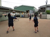 写真　部活体験入部