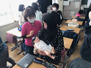 赤ちゃん授業の様子5