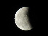 写真　月食