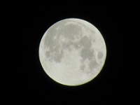 写真　月食