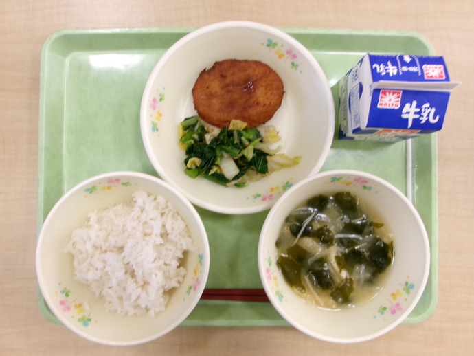 今日の給食