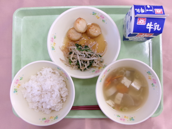 今日の給食