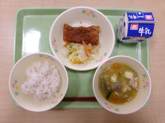 今日の給食