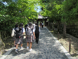 写真　修学旅行