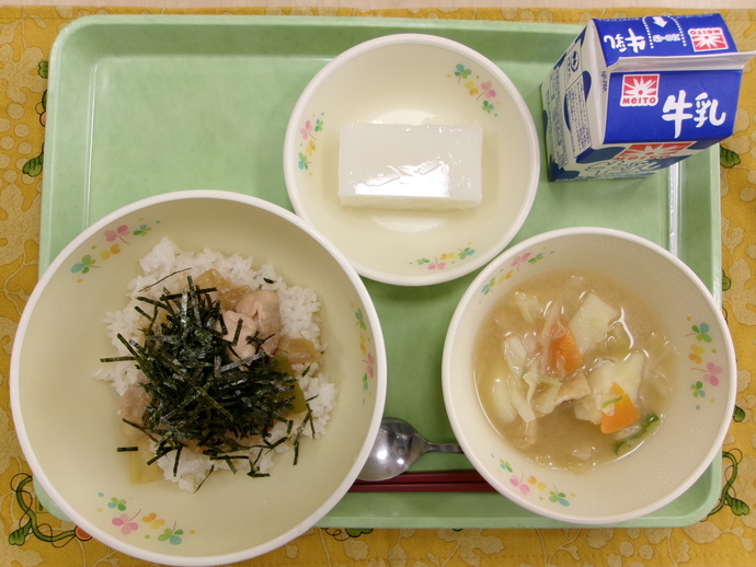 今日の給食