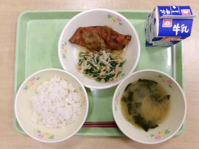 今日の給食