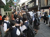 写真　修学旅行